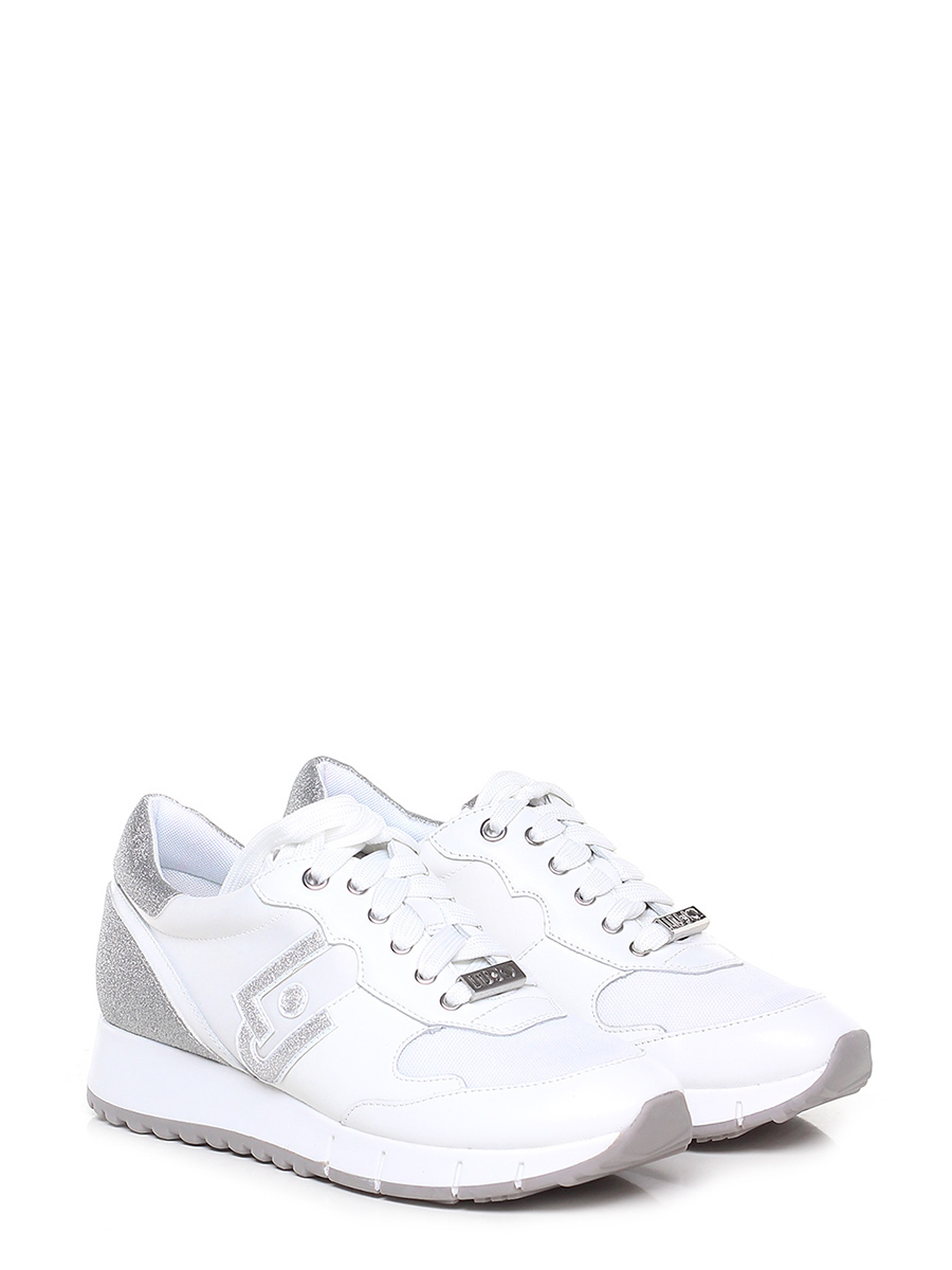 Sneaker Bianco/argento Le Follie Shop