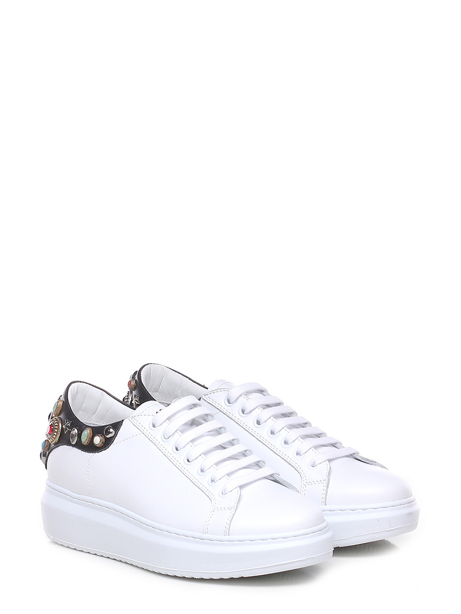 Sneaker Bianco/nero Lemar� - Le Follie Shop