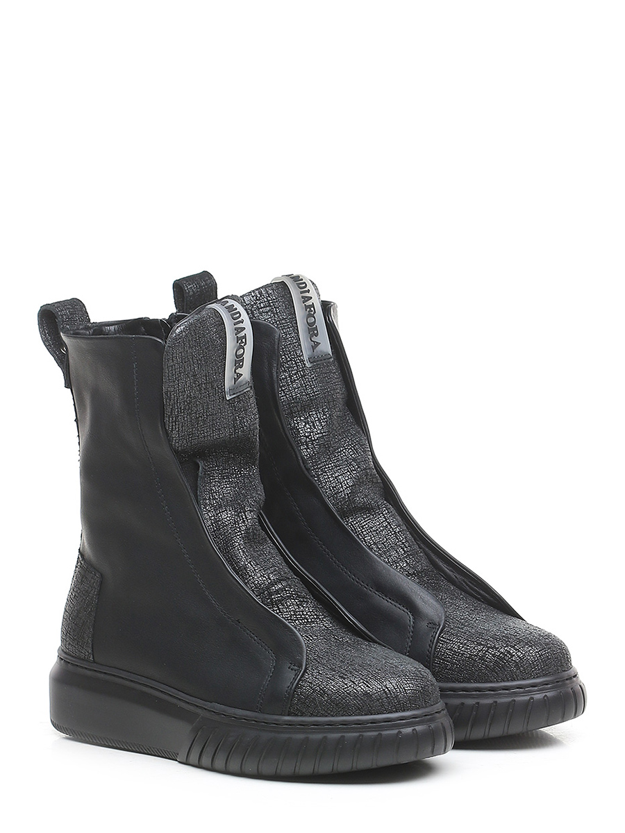 Low boot Black Andia Fora - Le Follie Shop