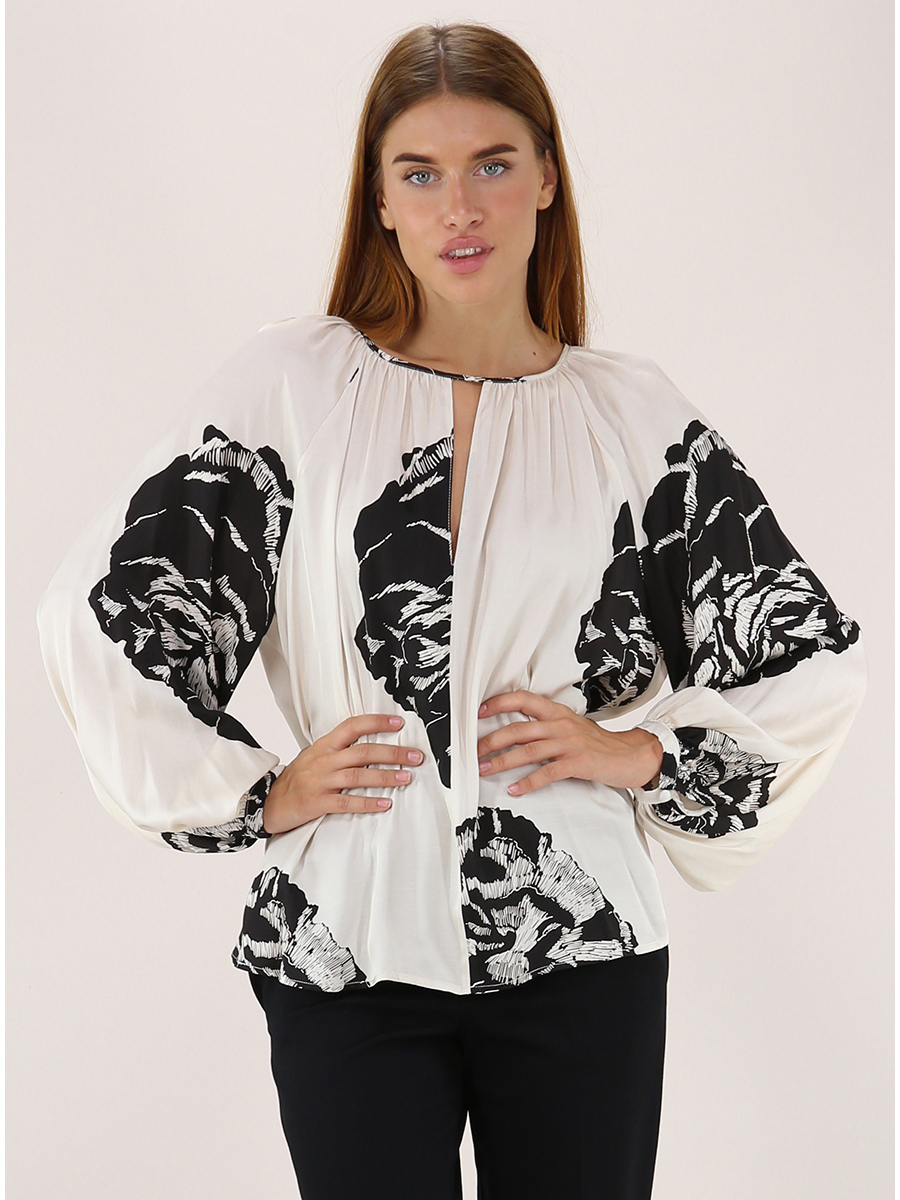 Hessa 3 4 Shirt Sandshell Aop Animal