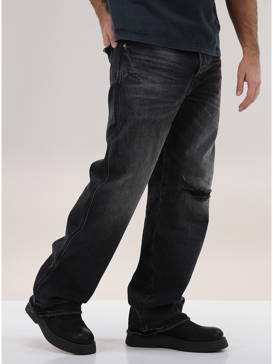 Jeans Black Purple Brand - Le Follie Shop