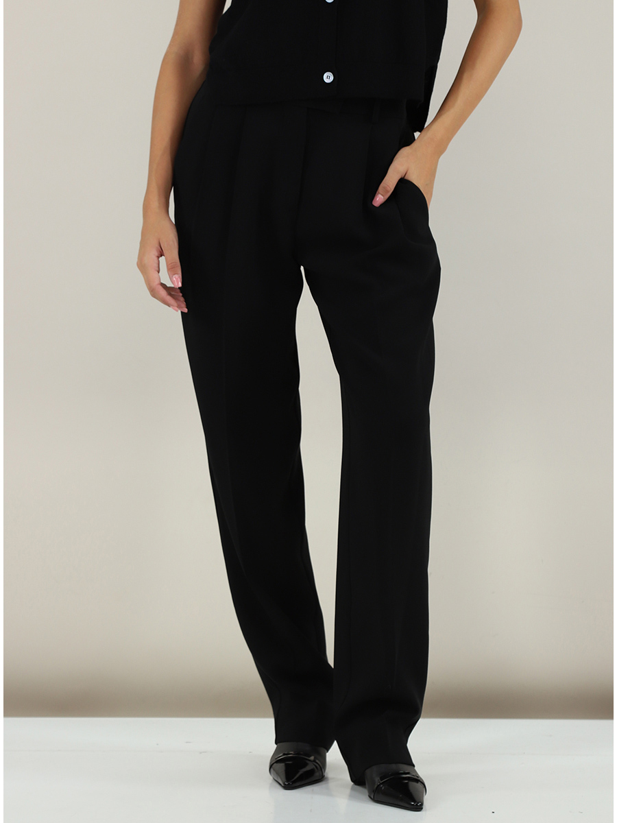 Trouser Nero Liviana Conti - Le Follie Shop