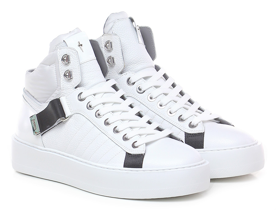 Sneaker White Paciotti 4US - Le Follie Shop