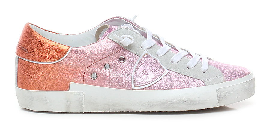 Sneaker Pink/orange Philippe Model Paris - Le Follie Shop