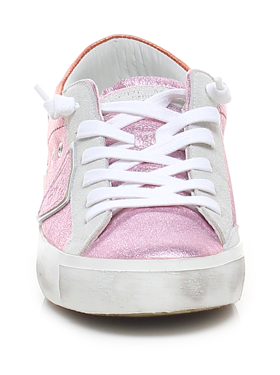 Sneaker Pink/orange Philippe Model Paris - Le Follie Shop