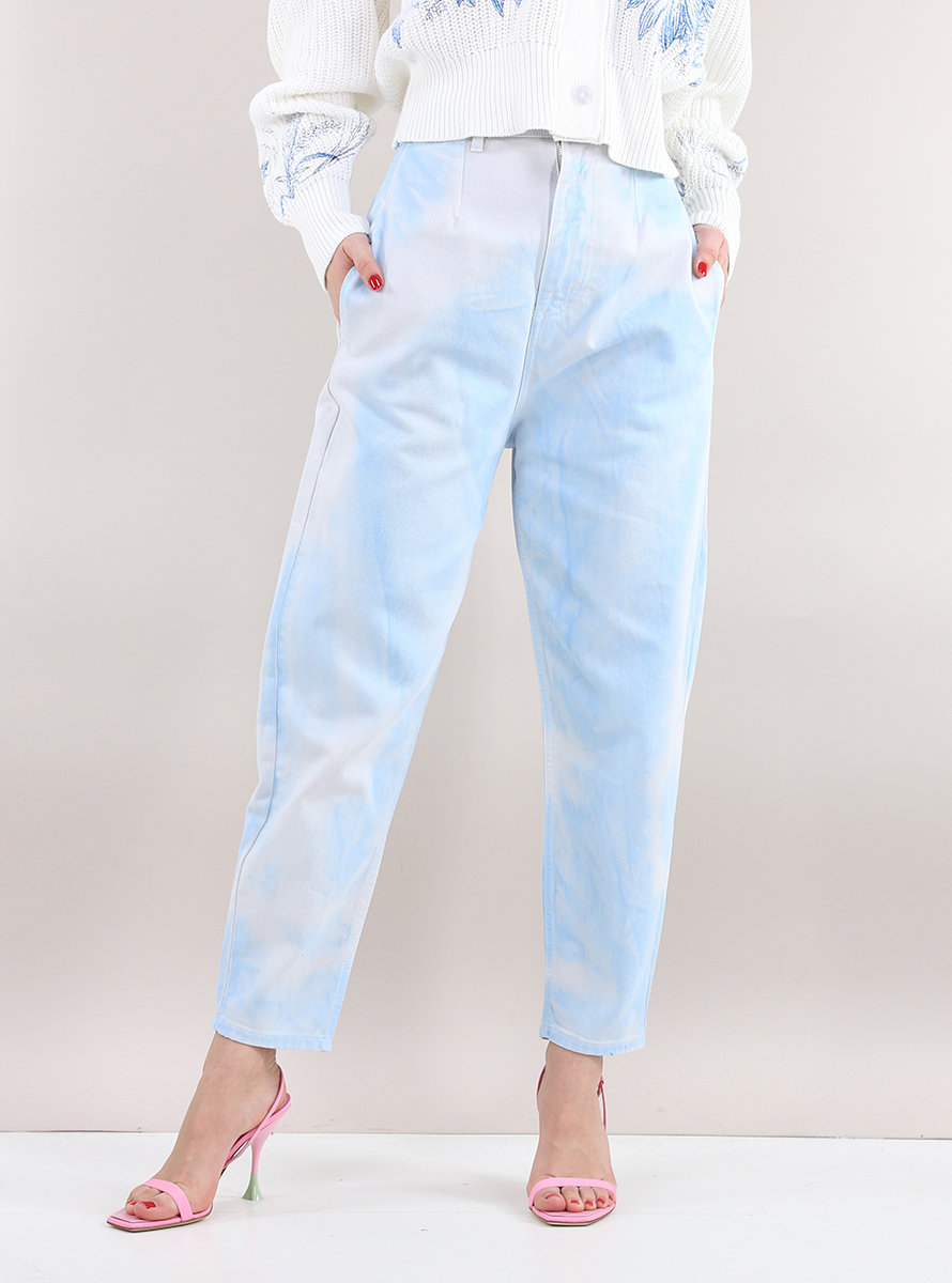 Damen Bekleidung Mäntel Kurzmäntel Twin Set Denim Andere materialien jeans in Weiß 