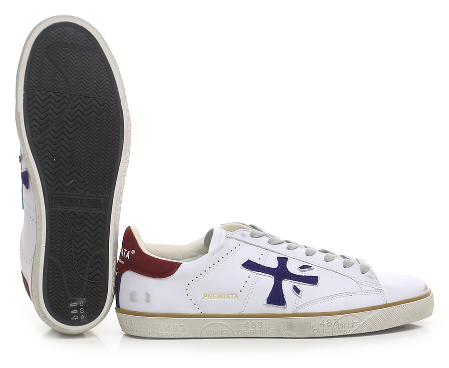 Sneaker White Premiata - Le Follie Shop