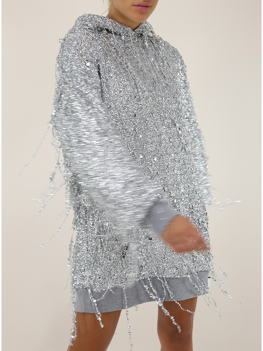 Dress Silver/grigio Elisabetta Franchi - Le Follie Shop