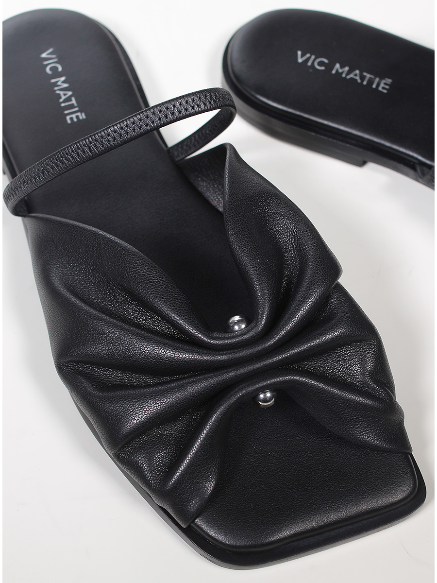Flat sandal Black Vic Matiè - Le Follie Shop