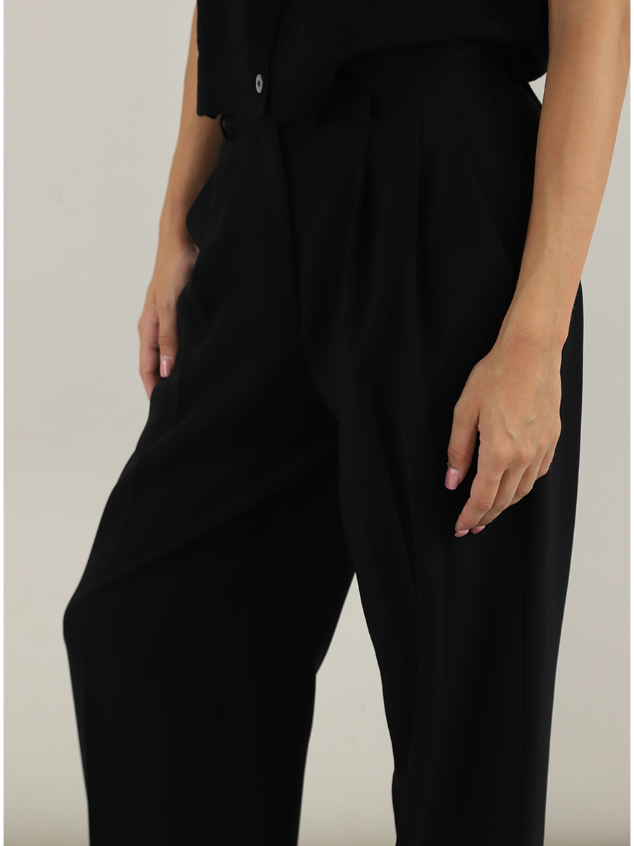 Trouser Nero Liviana Conti - Le Follie Shop