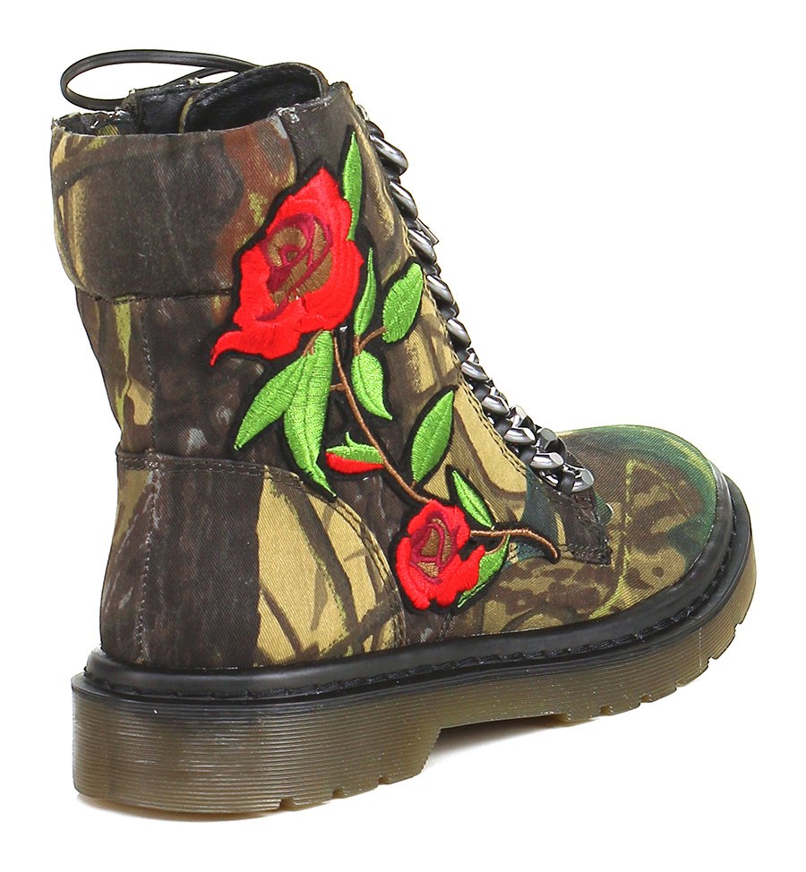 ankle boots steve madden floral boots Low boot Military Steve Madden Le Follie Shop
