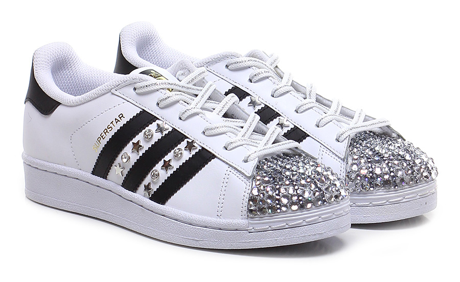 Sneaker superstar White/silver Adidas - Le Follie Shop