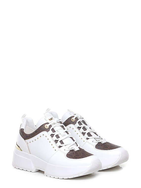 Michael Kors Cosmo Ripley sneakers for Girl - Gold in KSA | Level Shoes