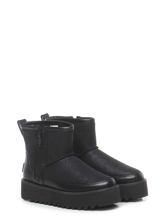 Sale ugg black leather ankle boots Top Sellers