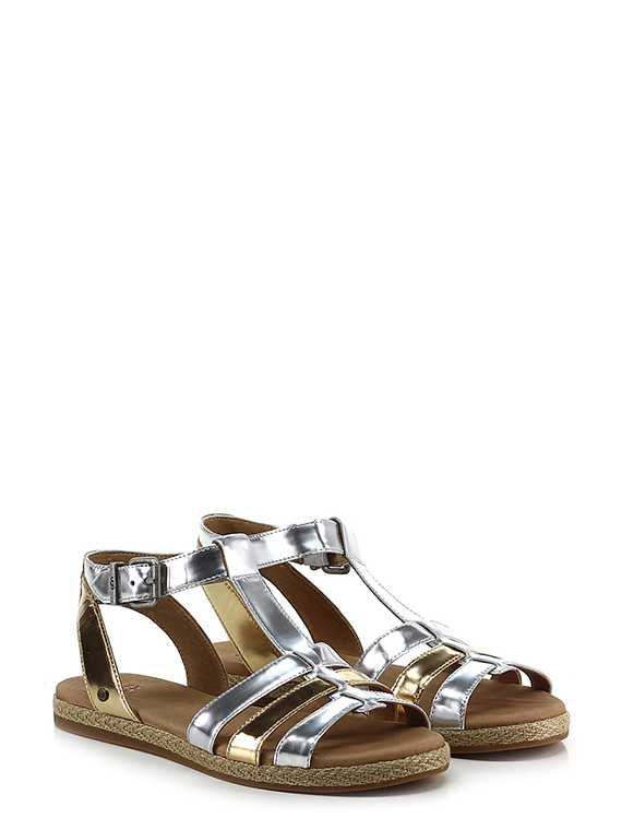 silver ugg sandals