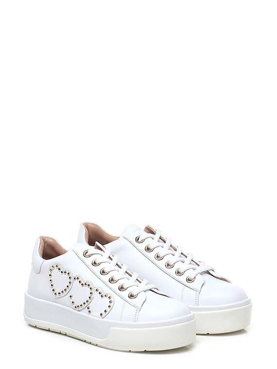 Sneaker Bianco/oro Twin SET - Le Follie Shop
